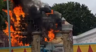 Incêndio atinge casarão de antigo Museu da Casa Brasileira em SP e deixa um ferido