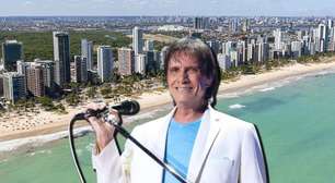 Roberto Carlos vai cantar de graça numa das praias mais belas do país após o Natal