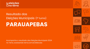 Eleições 2024: acompanhe a apuração do 1° turno para a prefeitura de Parauapebas (PA)