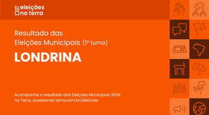 Resultado do 1° turno das Eleições 2024 em Londrina (PR)