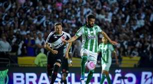 Em jogo movimentado, Vasco empata com Juventude e frustra torcida em São Januário