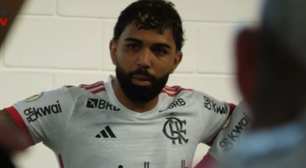 Em marca especial pelo Flamengo, Gabigol motiva companheiros no vestiário contra o Bahia