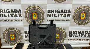 Brigada Militar intercepta venda ilegal de Pistola na rede social e 3 suspeitos são detidos em Osório