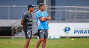 Renato Gaúcho esboça Grêmio para duelo contra o Atlético, pelo Brasileirão