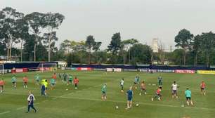 Dorival tem grupo completo em segundo treino da Seleção