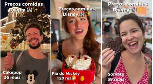 Sorvete do Mickey por R$ 120? Influenciadores mostram quanto custa comer na Disney