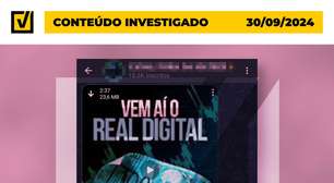 Real Digital, o Drex, não mudaria sigilo bancário que existe atualmente