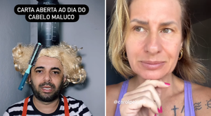 'Cabelo maluco': internautas 'desabafam' sobre pressão de fazer bonito na brincadeira