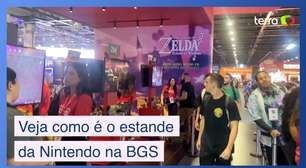 Vídeo: veja como é o estande da Nintendo na BGS 2024