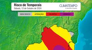 Espírito Santo em alerta para muita chuva no fim de semana