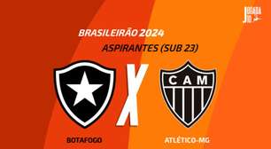 Botafogo x Atlético pelo Brasileiro de Aspirantes: onde assistir, escalações e arbitragem