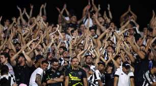 Botafogo garante 'público do ano' com venda antecipada de ingressos para jogo contra o Criciúma