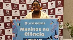 Estudante de colégio estadual de Santíssimo conquista Troféu Meninas na Ciência