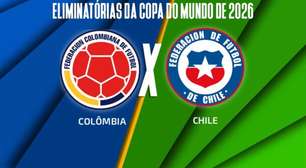 Colômbia x Chile: onde assistir, escalações e arbitragem