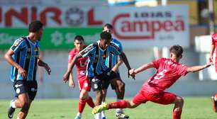 Grêmio vence São Luiz e abre vantagem nas quartas do Gauchão Sub-20