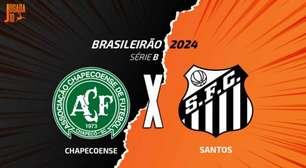 Chapecoense x Santos: escalações, onde assistir e arbitragem