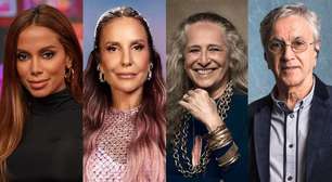 Anitta, Ivete Sangalo, Bethânia e Caetano animarão Réveillon do Rio