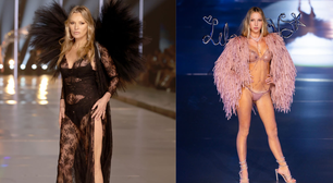 Tal mãe, tal filha: Kate Moss e Lila Moss arrasam em desfile da Victoria's Secret