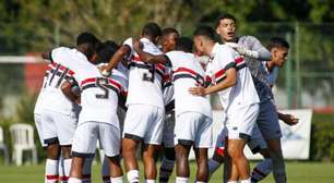 São Paulo goleia o Criciúma pela ida das oitavas da Copa do Brasil Sub-20