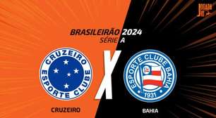 Cruzeiro x Bahia: onde assistir, escalações e arbitragem