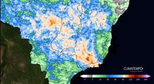 Sudeste e Centro-Oeste sob alerta de chuvas intensas e temporais