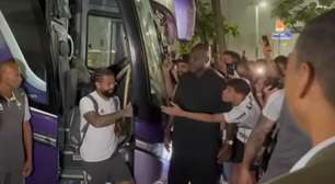 Hotel do Atlético é alvo de foguetório horas antes de semifinal da Copa do Brasil