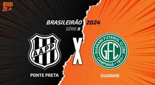 Ponte Preta x Guarani: onde assistir, escalações e arbitragem