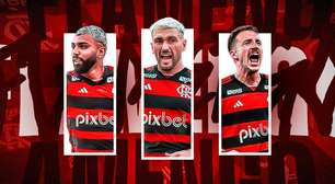 Saiu! Veja a escalação do Flamengo para o jogo contra o Corinthians