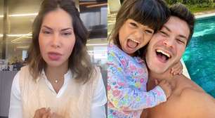 Maíra Cardi celebra aniversário da filha sem Arthur Aguiar e motivo impressiona