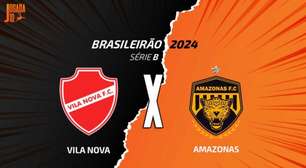 Vila Nova x Amazonas: onde assistir, escalações e arbitragem