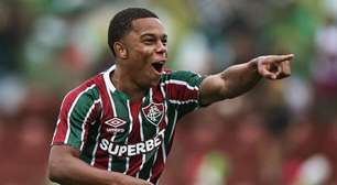 João Lourenço comemora gol pelo Fluminense no Brasileirão de Aspirantes