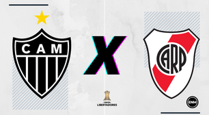 Atlético-MG x River Plate: prováveis escalações, onde assistir, arbitragem e palpite