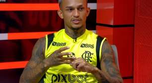 Wesley, do Flamengo, exalta importância de Gerson no jogo contra o Corinthians