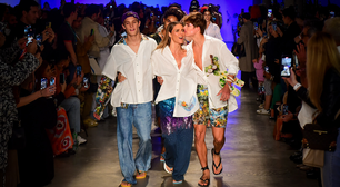 SPFW: Gêmeos de Fernanda Lima e Rodrigo Hilbert em 5 desfiles