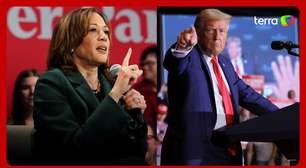 Kamala aparece com 46% contra 43% de Trump a duas semanas das eleições nos EUA, aponta pesquisa