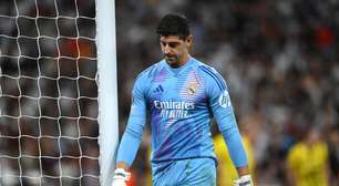 Courtois desfalca o Real Madrid no 'El Clásico' após nova lesão muscular