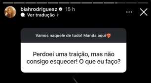 Esposa de Sorocaba, Biah Rodrigues dá conselho para seguidora que foi traída: 'Perdão verdadeiro'