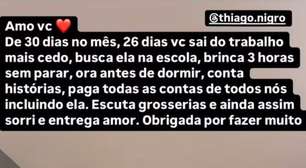 Maíra Cardi causa ao revelar que contas da filha são pagas por Thiago Nigro