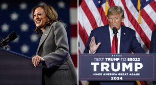 Kamala aparece com 49%, e Trump com 46% em nova pesquisa de intenção de voto