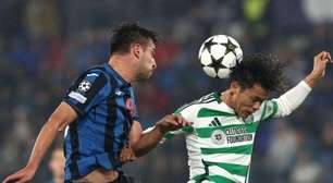 Atalanta e Celtic empatam sem gols na Champions