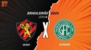 Sport x Guarani: escalações, onde assistir e arbitragem