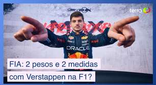 FIA usa dois pesos e duas medidas em relação a Verstappen