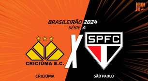 Criciúma x São Paulo: onde assistir, escalações e arbitragem