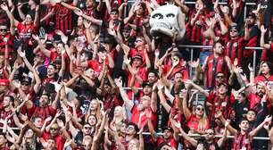 Torcida do Athletico esgota os ingressos para a partida contra o Cruzeiro