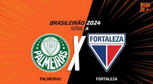 Palmeiras x Fortaleza: onde assistir, escalações e arbitragem