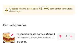 Cliente viraliza ao reclamar de diferença de um centavo entre o preço da comida e o valor mínimo para fazer o pedido: 'Ódio'