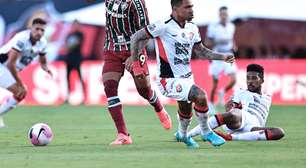 Vitória vence Fluminense em confronto direto para se distanciar do rebaixamento