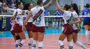 Fluminense domina e mantém invencibilidade na Superliga feminina