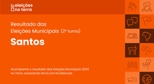 Rogério Santos (REPUBLICANOS) vence as eleições para a Prefeitura de Santos (SP)