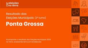 Resultado do 2° turno das Eleições 2024 em Ponta Grossa/PR